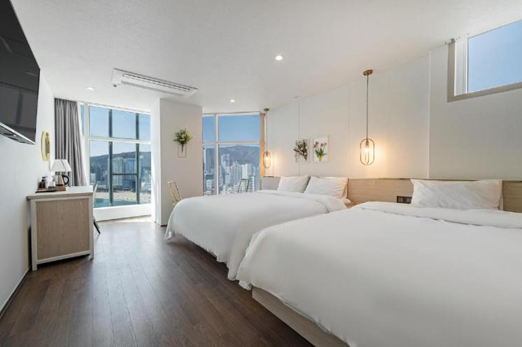 Gwangalli Hotel Primavera In Busan Eksteriør billede
